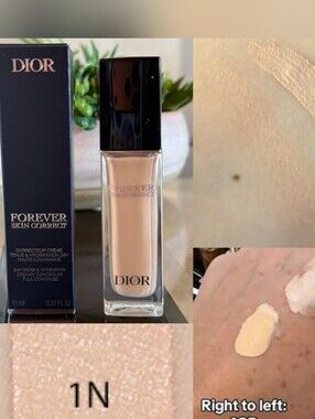 🧁Face Need🧁BNIB DIOR 1N NEUTRAL Forever Skin Correct 24HR Concealer!$42Retail!